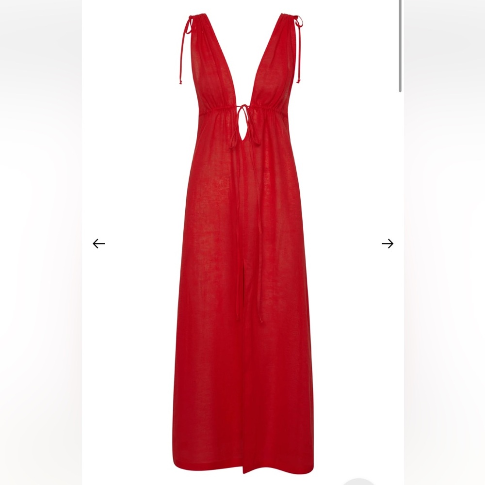 Mallorca red chili Monday swimwear
